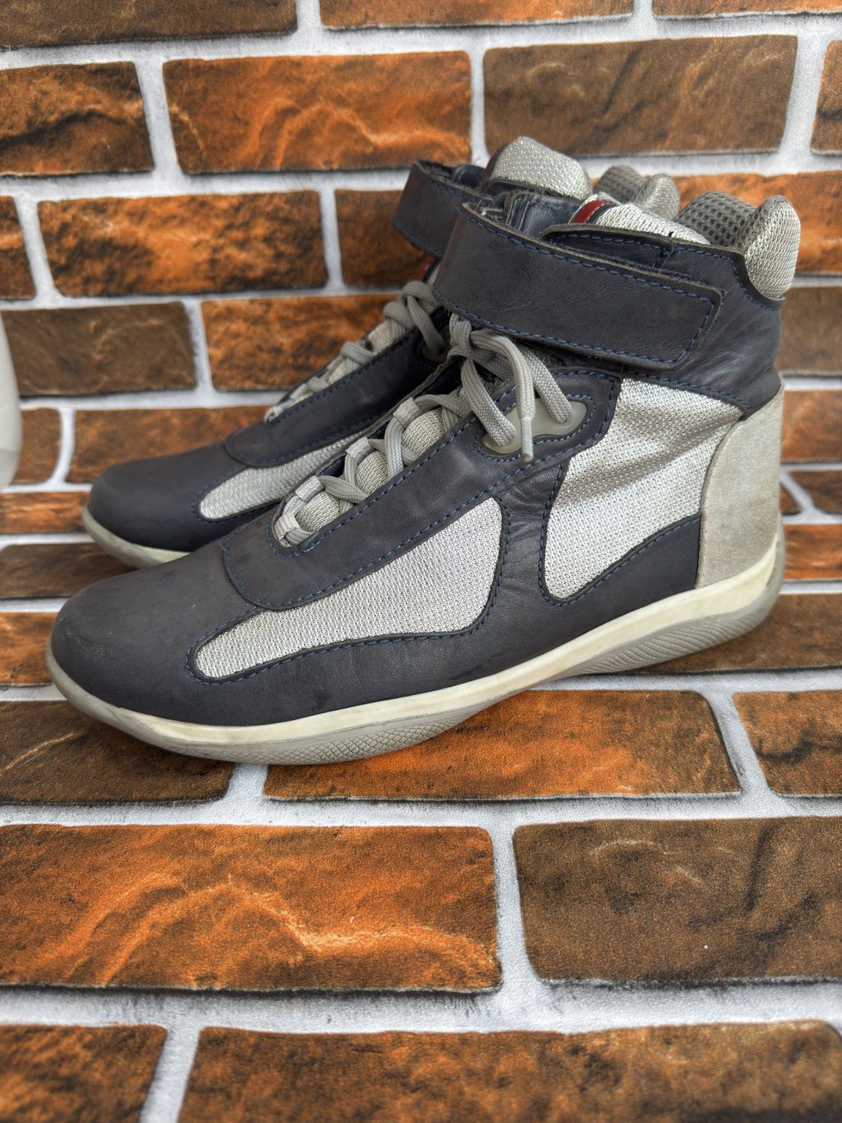 Prada 🔥🛸 America cup trainers Size US 10 / EU 43 - 2 Thumbnail