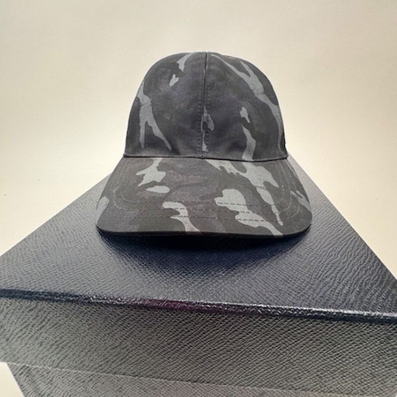 Prada Prada Tessuto Camouflage Adjustable Baseball Cap Size M Size ONE SIZE - 1 Thumbnail