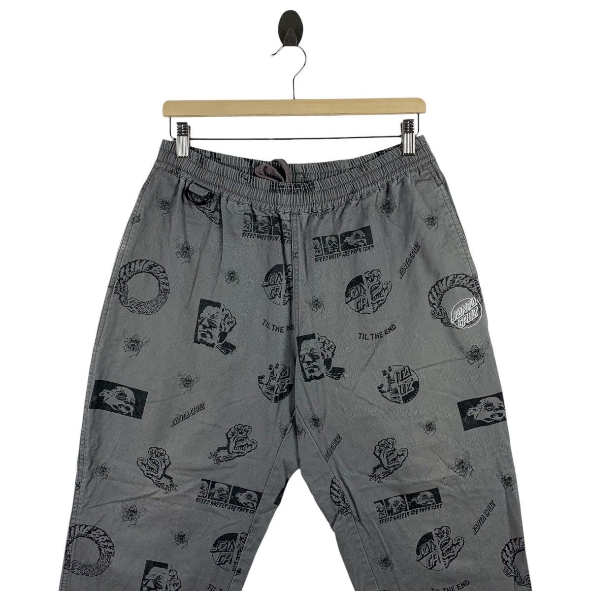 Santa Cruz Skateboards SANTA CRUZ skateboard full print pants Size US 30 / EU 46 - 2 Thumbnail