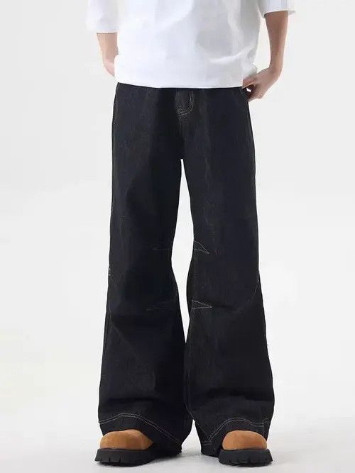 Other Street hip hop wash Y2K vintage baggy jeans Size US 33 - 7 Thumbnail
