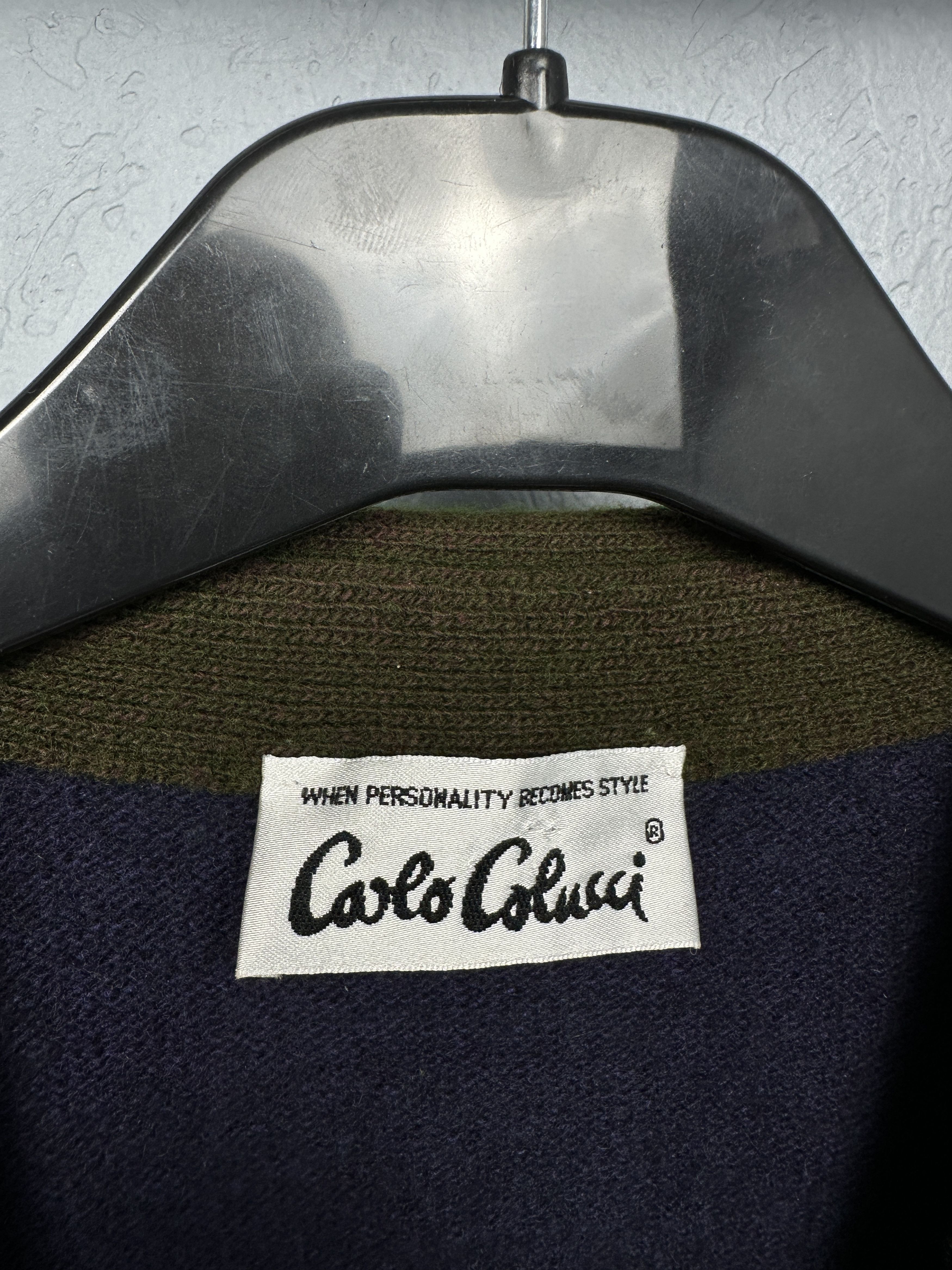 Carlo Colucci Carlo Colucci Vintage Mens Wool Knit West Sweater Size US L / EU 52-54 / 3 - 4 Thumbnail