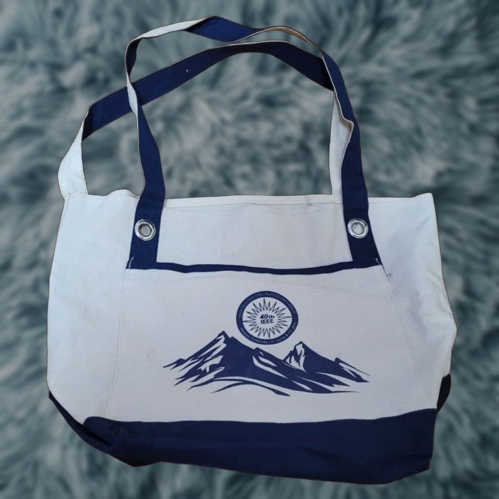 Vintage 40th IEEE Photovoltaic Specialists Conference Denver 2014 Bag Solar Canvas Shoulder Bag Mens Womens Gift Waterproof Size ONE SIZE - 1 Thumbnail