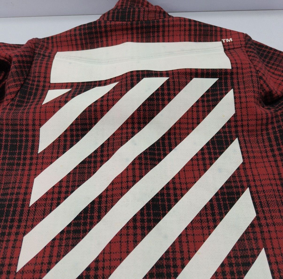 Off-White Off-White tartan check flannel shirt Size US XS / EU 42 / 0 - 6 Thumbnail