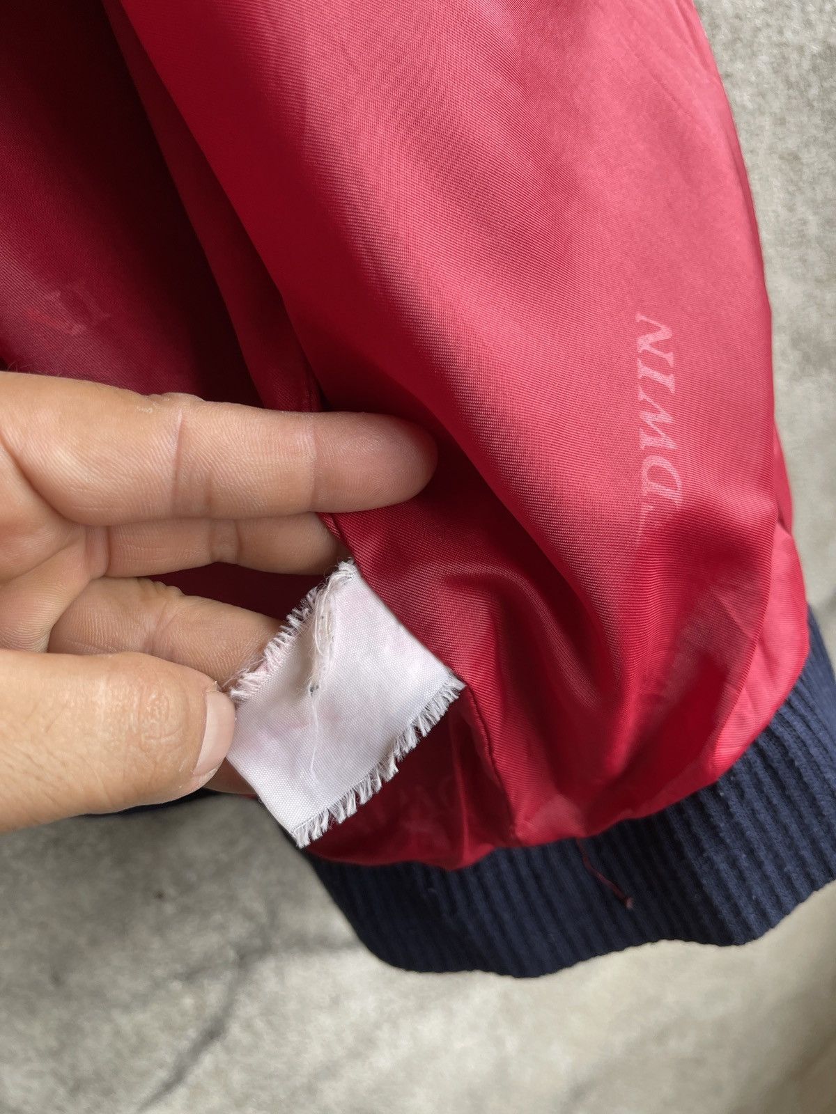 Edwin Rare🔥Vintage Edwin Varsity Jacket Embroidery Logo Size US XL / EU 56 / 4 - 13 Thumbnail