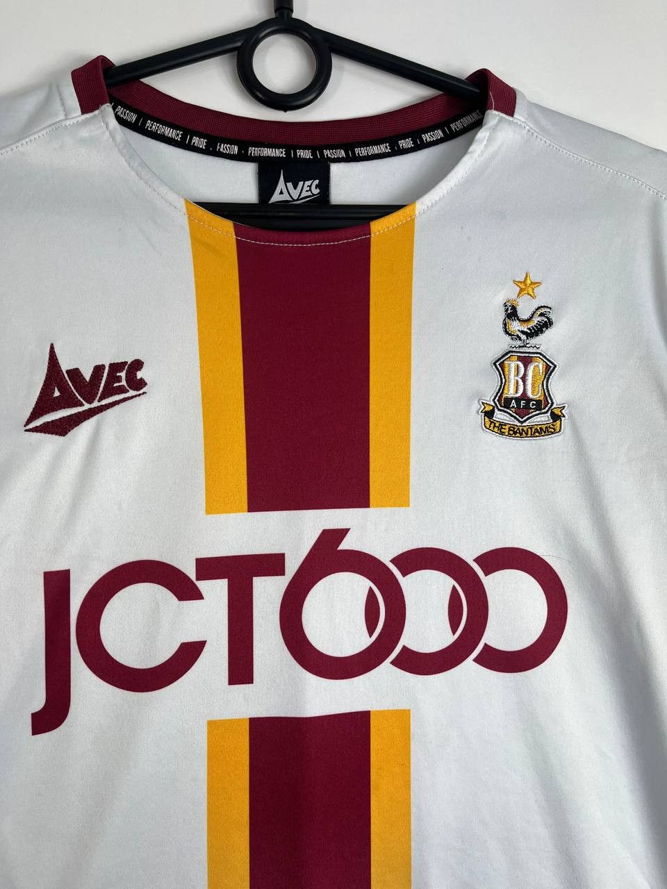 Other Bradford City Avec Home Football Soccer Shirt Jersey Size L Size US S / EU 44-46 / 1 - 2 Thumbnail