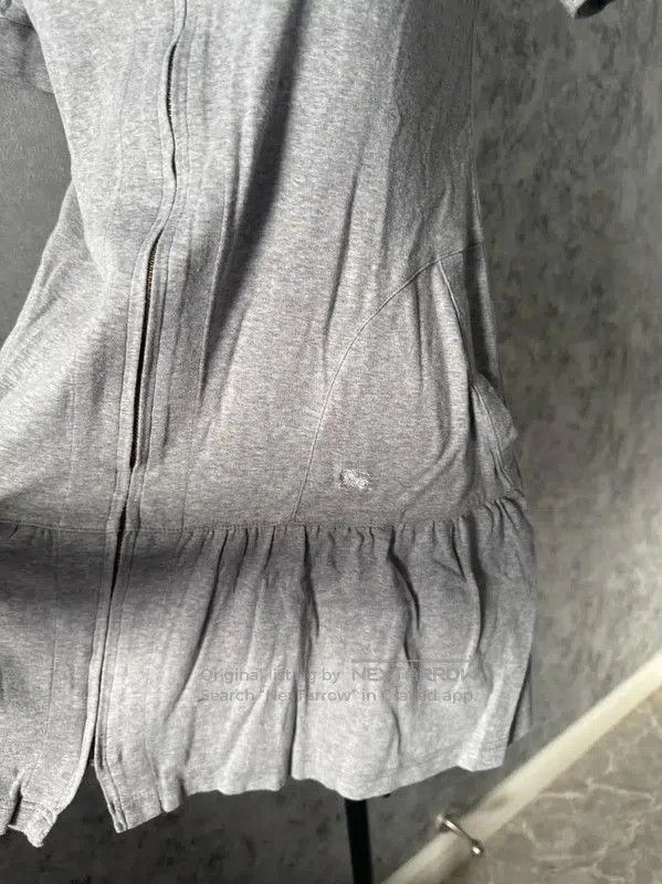 Burberry Burberry Gray Cotton Short Sleeve Hoodie Dress. Size M / US 6-8 / IT 42-44 - 2 Thumbnail