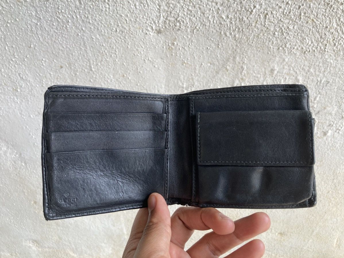 Gucci Gucci GG Monogram Bifold Black Wallet Size ONE SIZE - 3 Thumbnail