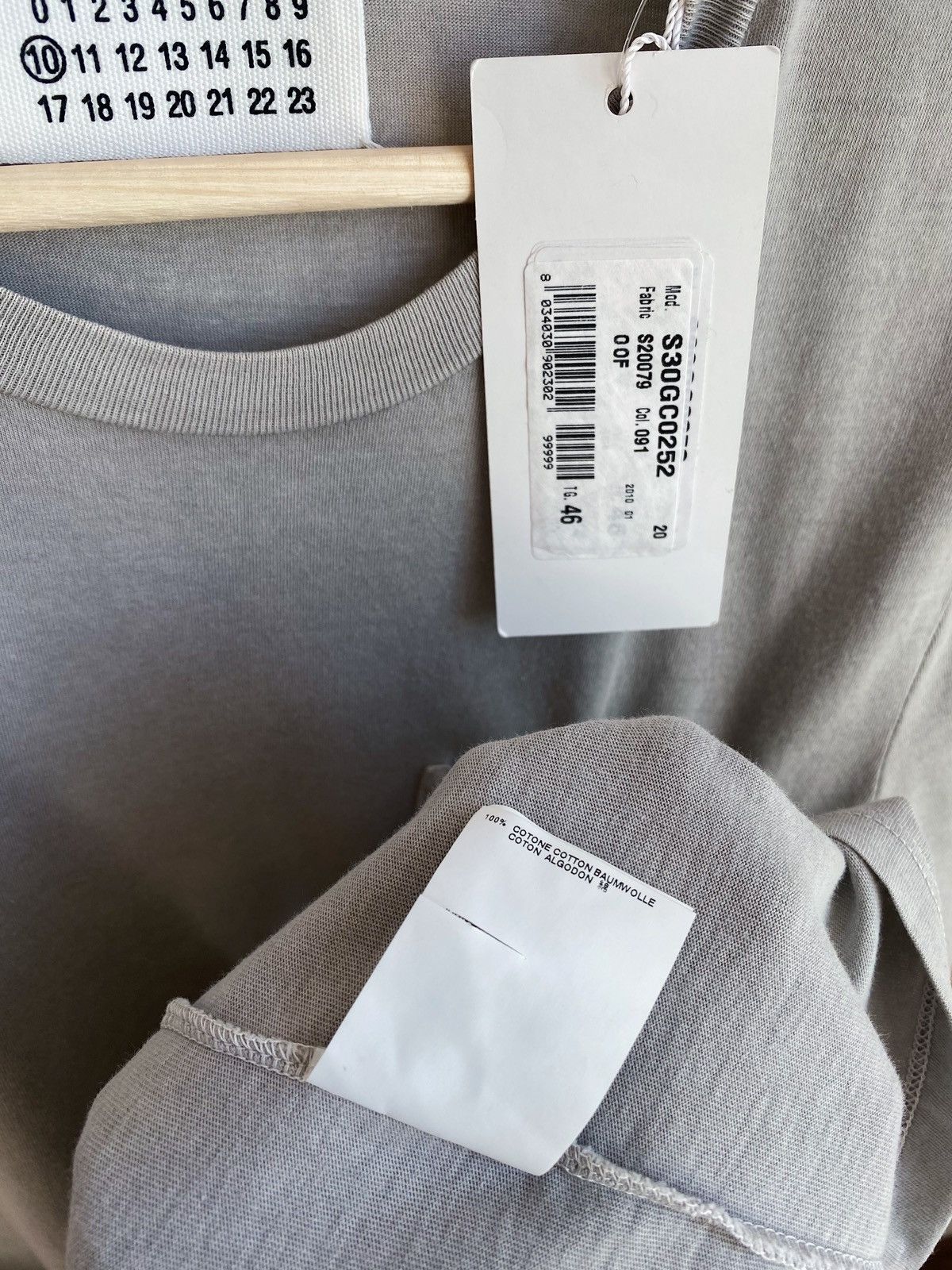Maison Margiela MAISON MARTIN MARGIELA SS10 Smokers Pocket t-shirt Size US S / EU 44-46 / 1 - 8 Thumbnail