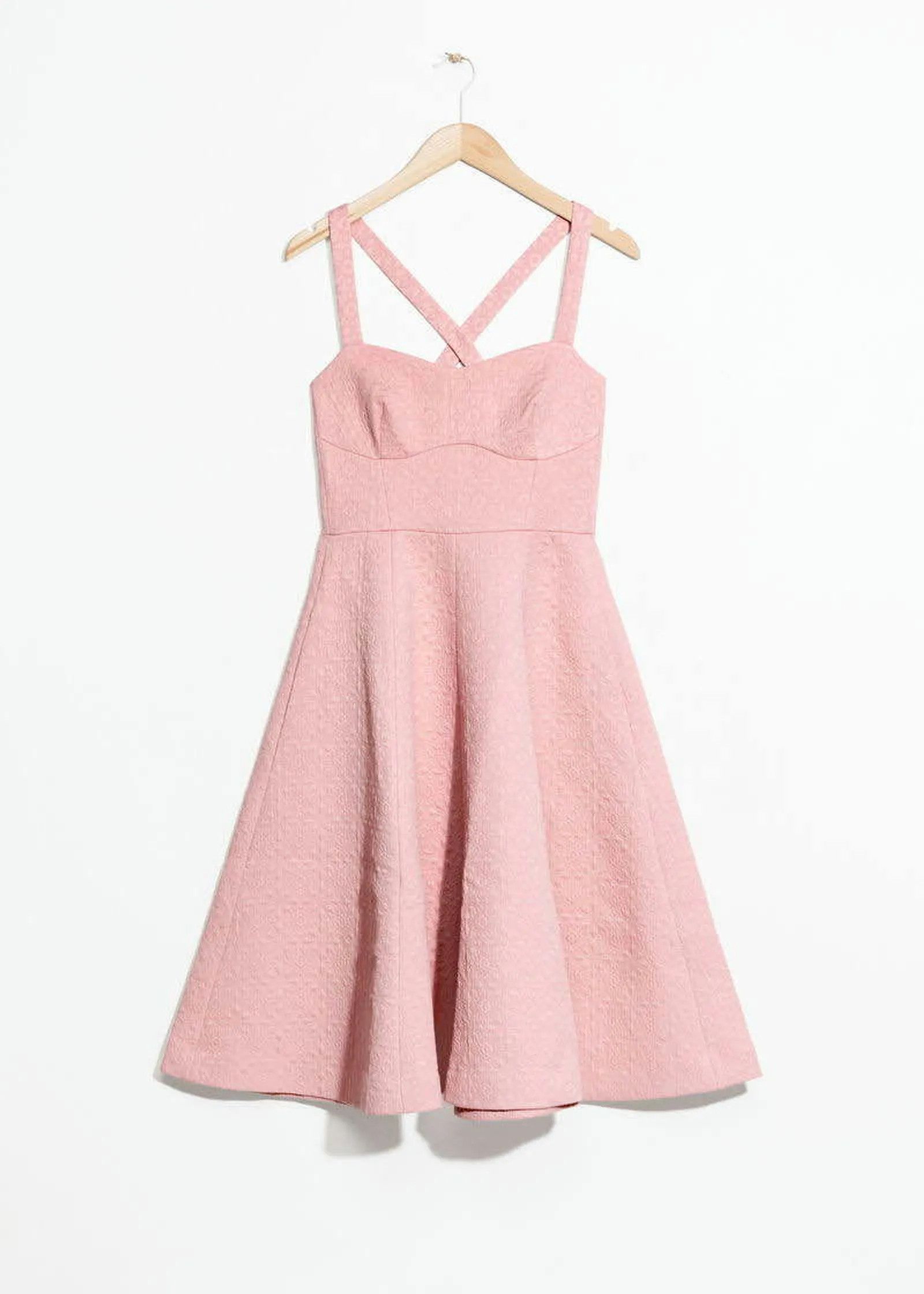 & Other Stories & Other Stories Cross Strap Tea Dress Dress Size XS / US 0-2 / IT 36-38 - 1 Thumbnail