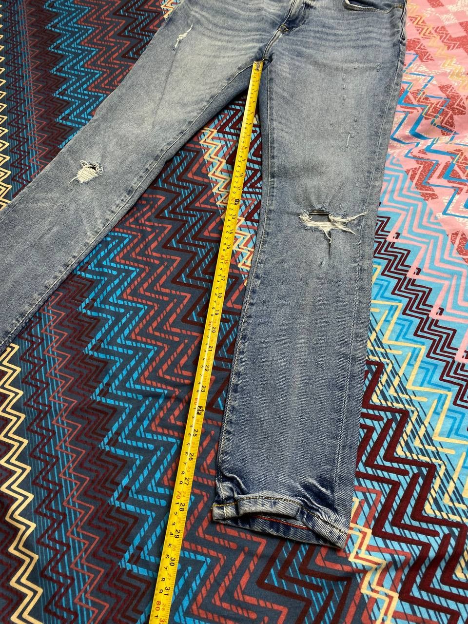 Tommy Hilfiger × Vintage Vintage 90s Tommy Hilfiger distressed relaxed fit jeans Size 30" / US 8 / IT 44 - 8 Thumbnail