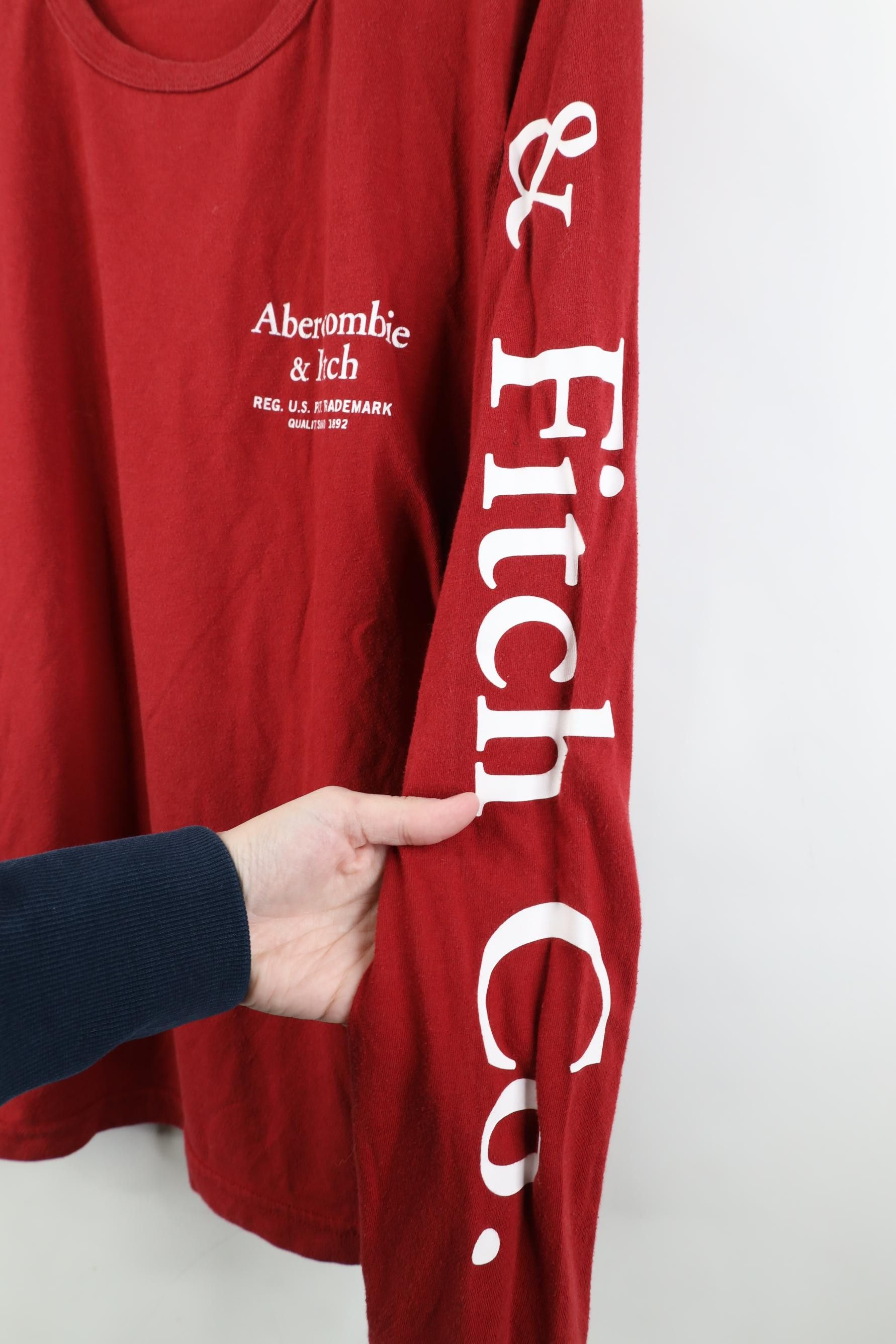 Abercrombie & Fitch Vintage Y2K Abercrombie & Fitch Thermal Long Sleeve T-Shirt Size US XS / EU 42 / 0 - 7 Thumbnail