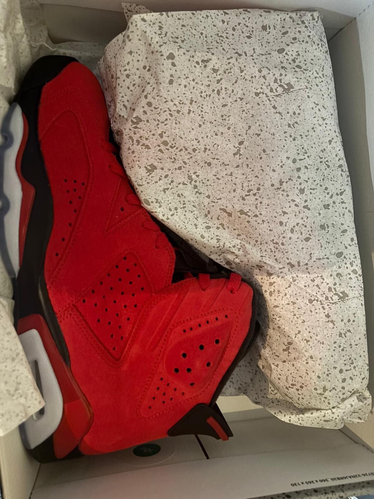 Jordan Brand Nike Air Jordan 6 Retro "Toro Bravo" Size US 11 / EU 44 - 3 Thumbnail
