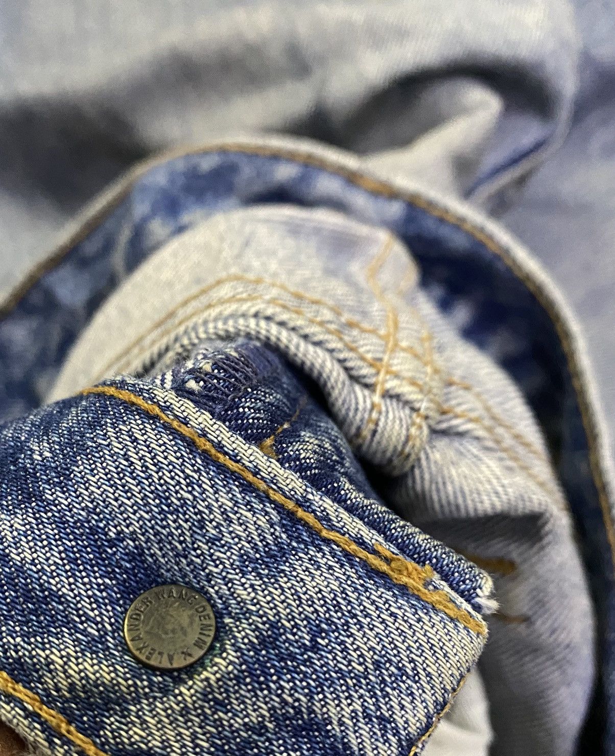 Alexander Wang Alexander Wang 002 Distressed Denim Size US 33 - 11 Thumbnail