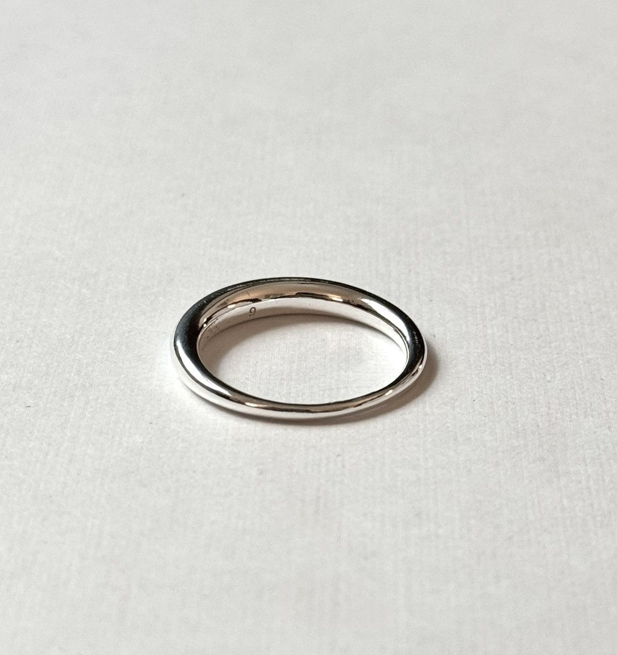Saint Laurent Paris Saint Laurent Paris Silver Plated Ring Size 9 Size ONE SIZE - 6 Thumbnail