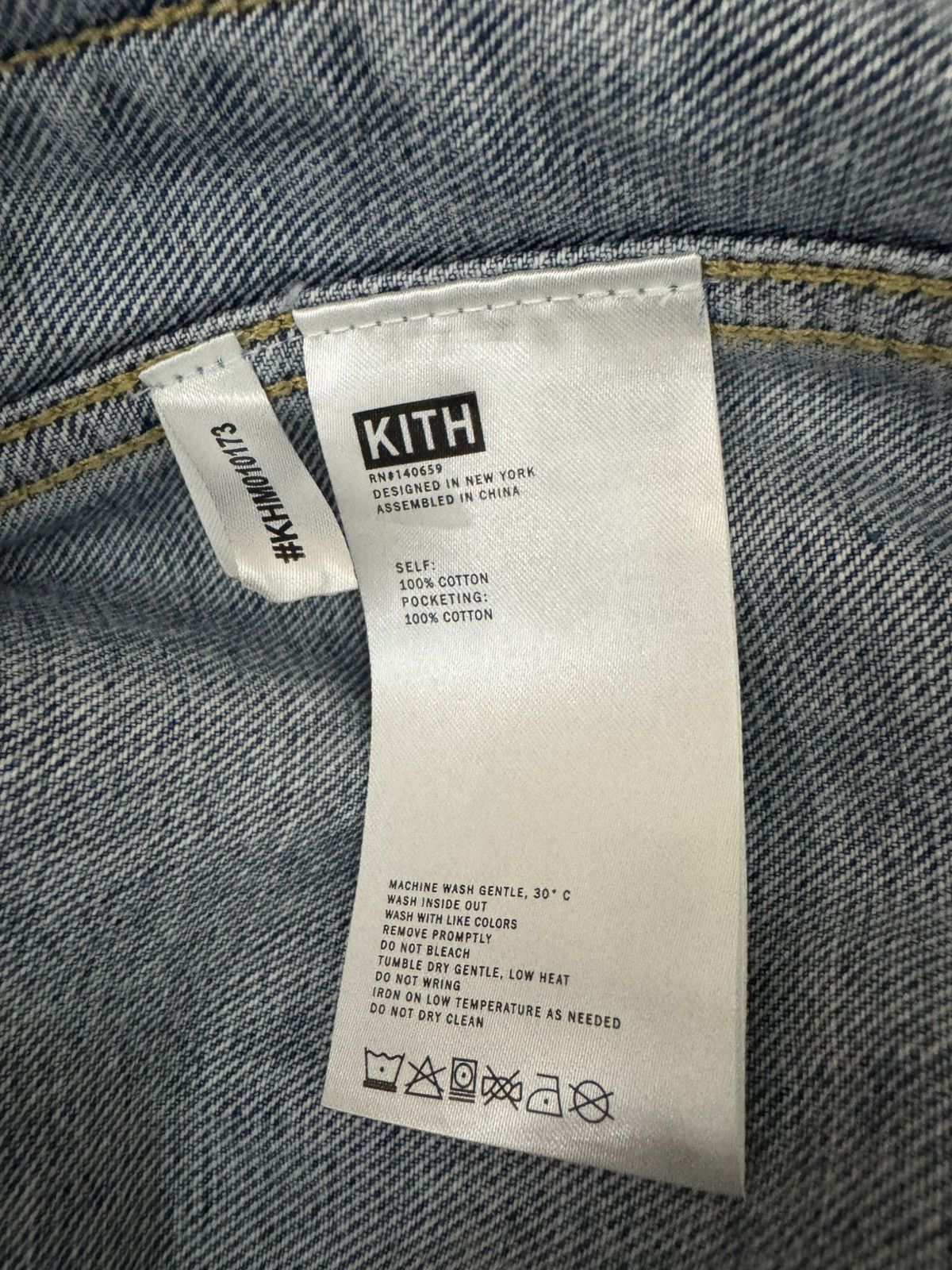 Kith Laight 2.0 Denim Jacket Size US S / EU 44-46 / 1 - 4 Thumbnail