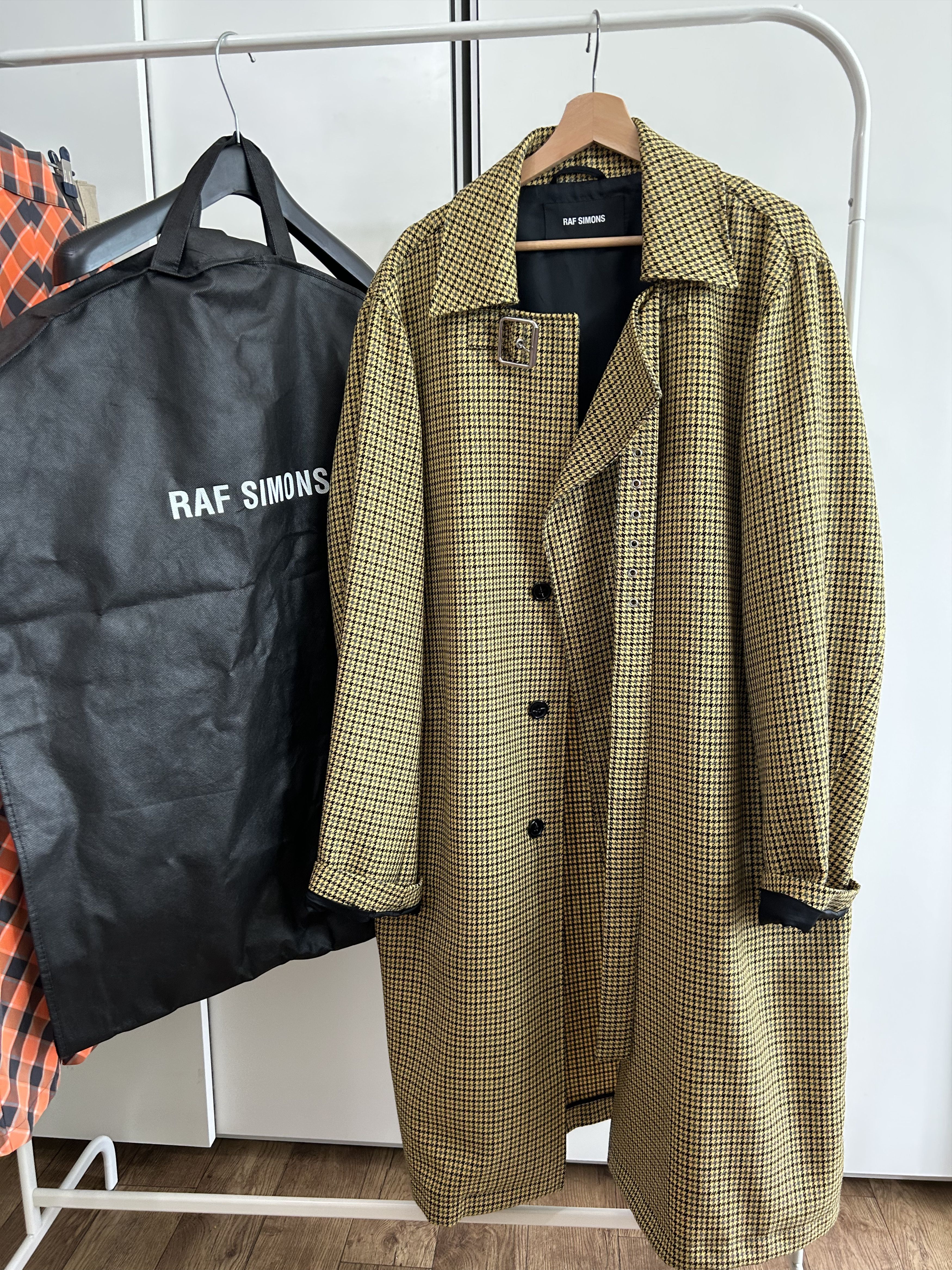 Raf Simons RAF SIMONS SS20 Houndstooth Lab Coat Size US L / EU 52-54 / 3 - 7 Thumbnail
