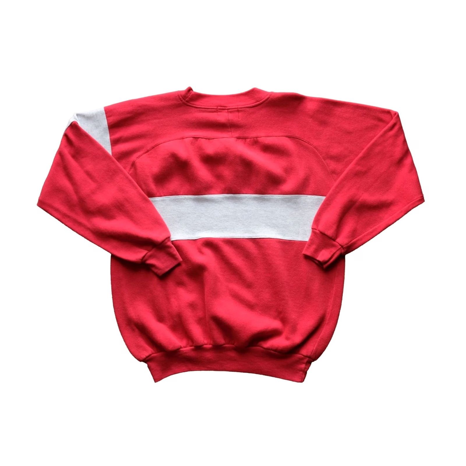 Vintage VINTAGE Volleys Sport Crewneck Sweatshirt Red Polyester Sweatshirt Men M 80s 90s Sports Volleyball Size US M / EU 48-50 / 2 - 3 Thumbnail