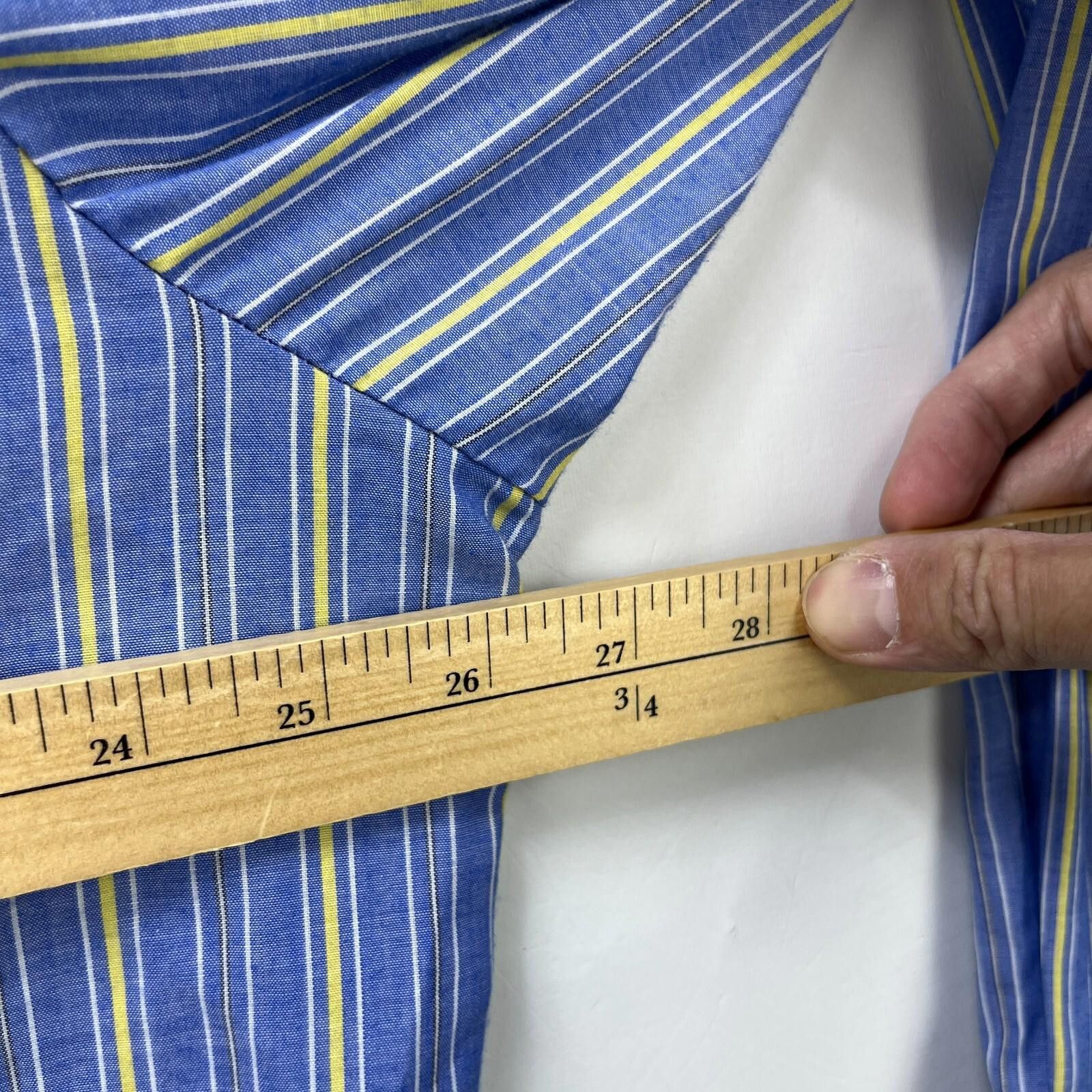 Wrangler Vintage 90s Wrangler Striped Pearl Snap Button Shirt 2XL Size US XXL / EU 58 / 5 - 7 Thumbnail
