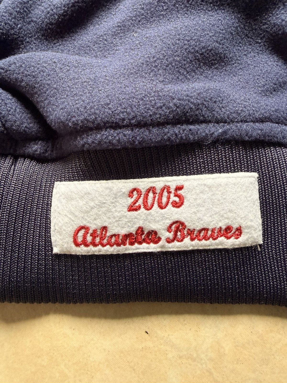 Mitchell & Ness Atlanta Braves Navy 2005 Cooperstown Authentic Size US XXL / EU 58 / 5 - 7 Thumbnail