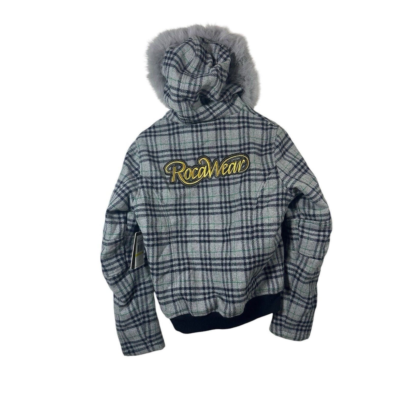 Rocawear Vintage Rocawear Lumberjack Plaid Coat Y2K Hip Hop Jay-Z Size M / US 6-8 / IT 42-44 - 3 Thumbnail