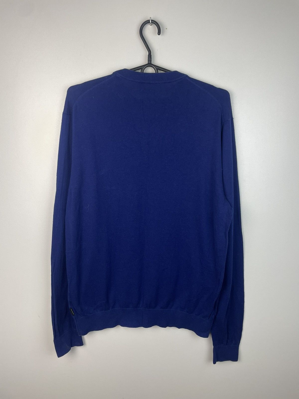 Paul Smith Paul Smith Luxury Cotton Sweater Blue Size L Size US L / EU 52-54 / 3 - 6 Thumbnail