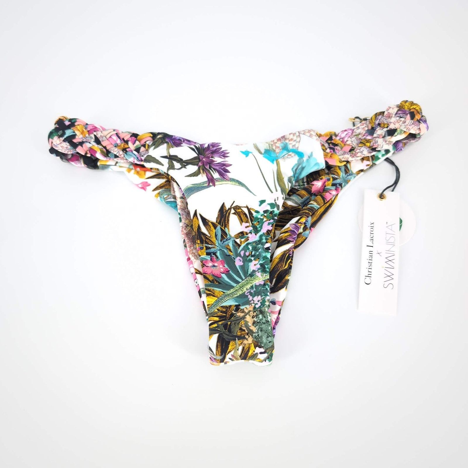 Christian Lacroix NWT Christian Lacroix Daring Bikini Swim Bottoms - Size XS Size ONE SIZE - 14 Thumbnail