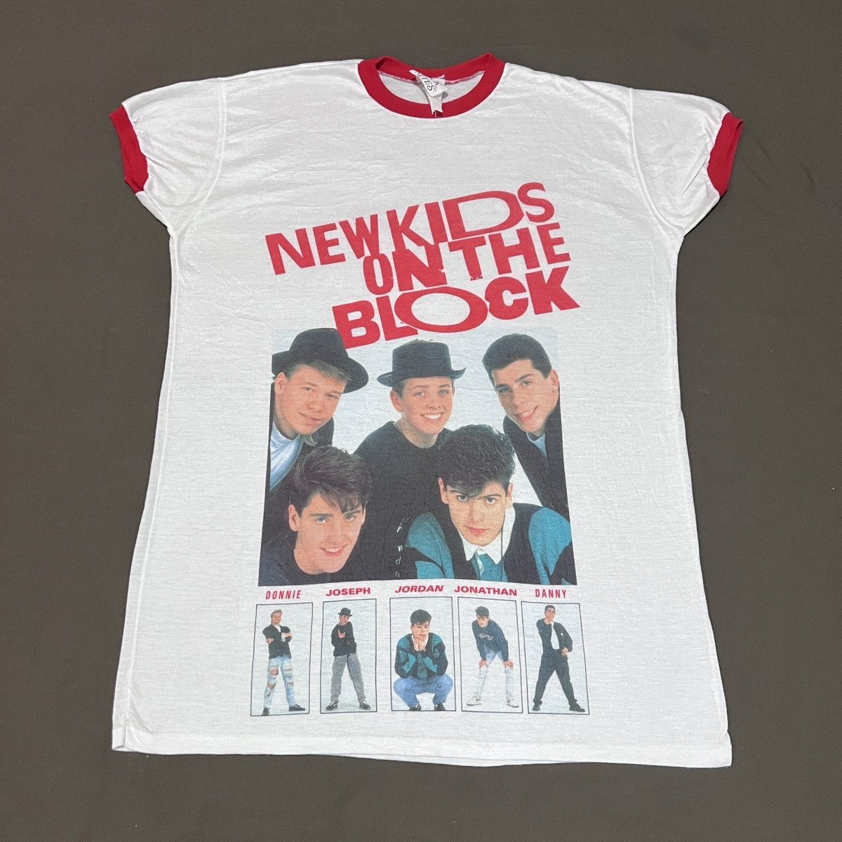 Band Tees Vintage 90s New Kids On The Block Promo Tee 2XL Pop R&B Size US XXL / EU 58 / 5 - 1 Thumbnail