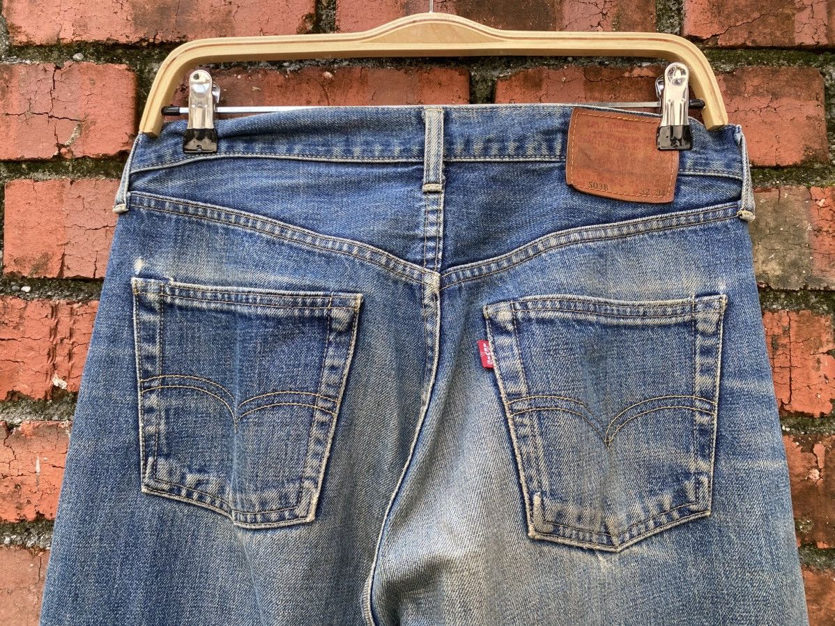 Levi's Vintage Clothing W31x33 Vintage levi's 503B redline big E distressed JAPAN Size US 31 - 5 Thumbnail