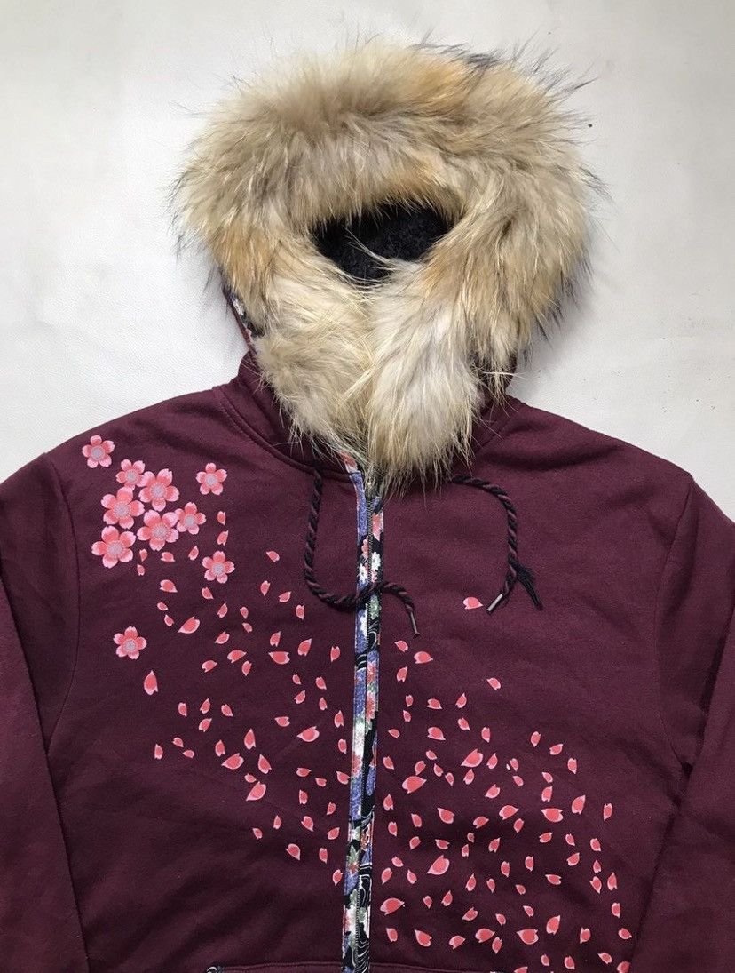 Japanese Brand Sukajan LGB If Six Was Nine Style Faux Fur Zip Hoodie Size US L / EU 52-54 / 3 - 4 Thumbnail