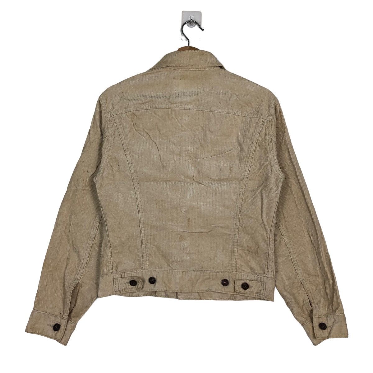 Levi's 🔥90’s Vintage Trucker Corduroy Jacket Levi’s Usa Size US S / EU 44-46 / 1 - 8 Thumbnail