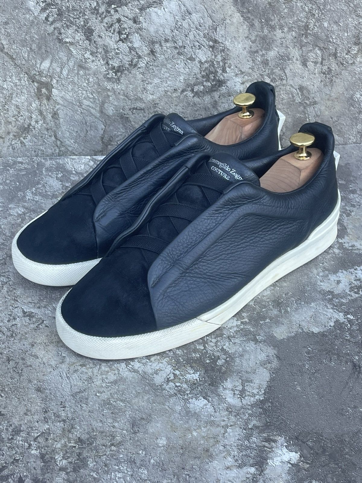 ♠️Zegna Triple Stitch trainer
