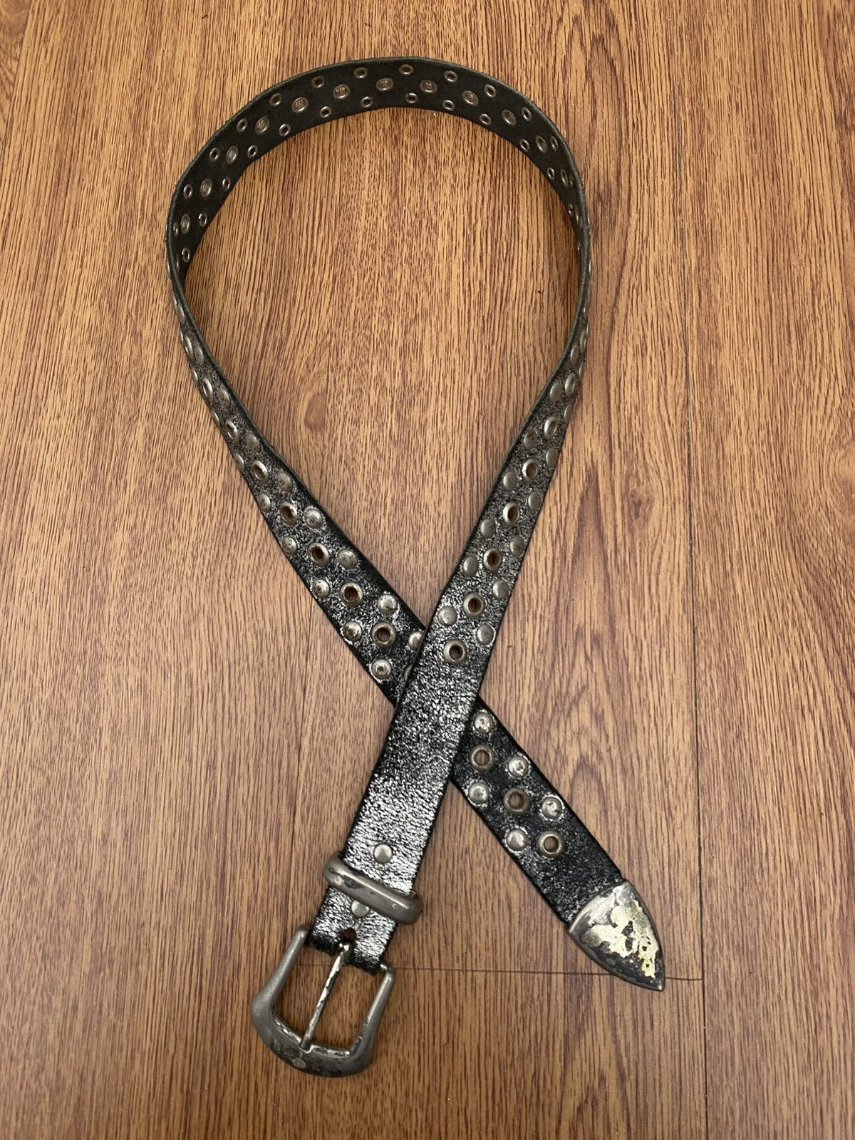 If Six Was Nine Studded ringer punk belt Size ONE SIZE - 1 Thumbnail