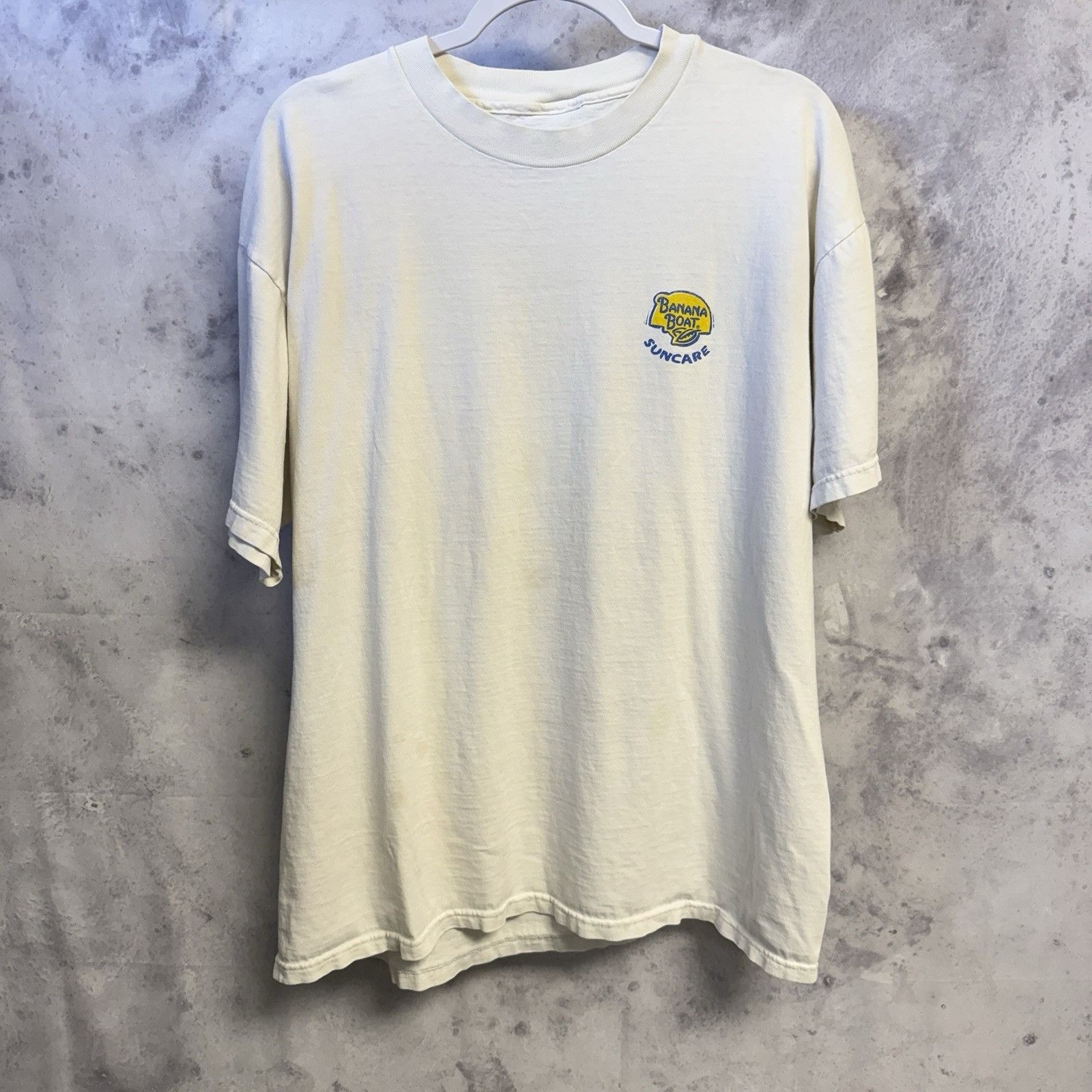 Vintage Vintage Banana Boat Sun Screen T Shirt Mens XL Size US XL / EU 56 / 4 - 3 Thumbnail
