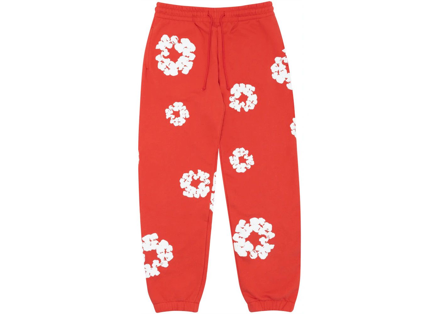DENIM TEARS Denim Tears Cotton Wreath Red Sweats Size US 36 / EU 52 - 1 Preview