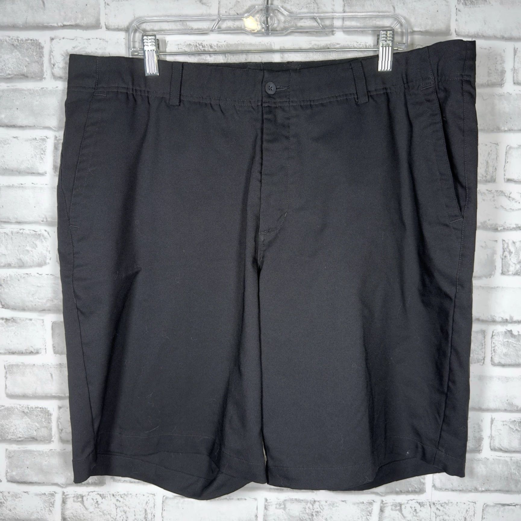 Nike Nike Dri-Fit Athletic Shorts Mens Size 40 Black Men's Activewear Shorts Size US 40 / EU 56 - 2 Thumbnail