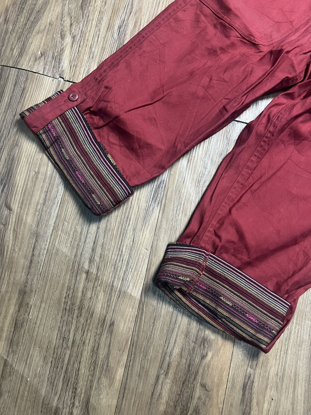 If Six Was Nine Anti-Label Jean L | Boho Cropped Pants (41) Size US 33 - 4 Thumbnail