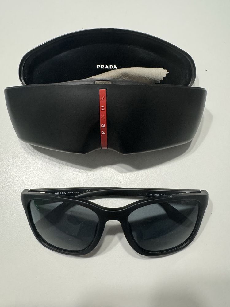 Prada Prada Linea Rossa PS 01ZS Sunglasses Size ONE SIZE - 1 Thumbnail