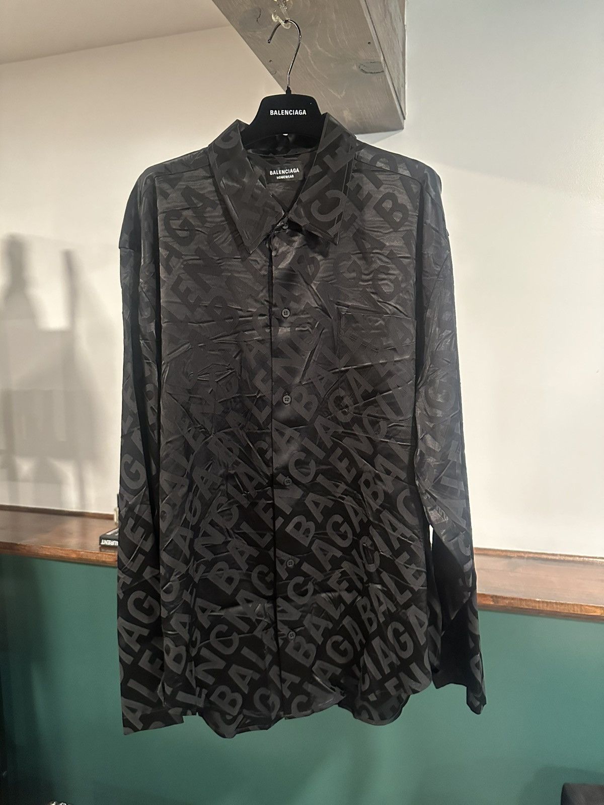 Balenciaga Homewear Logo Shirt