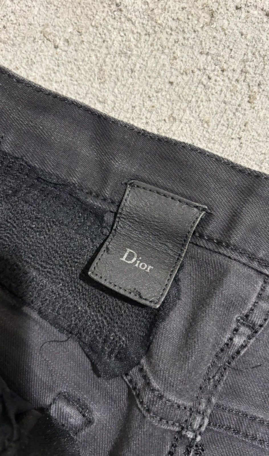 Dior Dior Homme reconstructed denim by Hedi Slimane Size US 30 / EU 46 - 5 Thumbnail