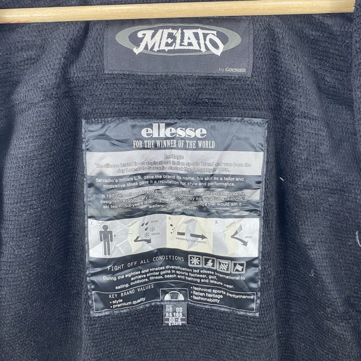 Ellesse Vintage ELLESSE Hooded Jacket Olive Full Zip Fleece Size US S / EU 44-46 / 1 - 9 Thumbnail