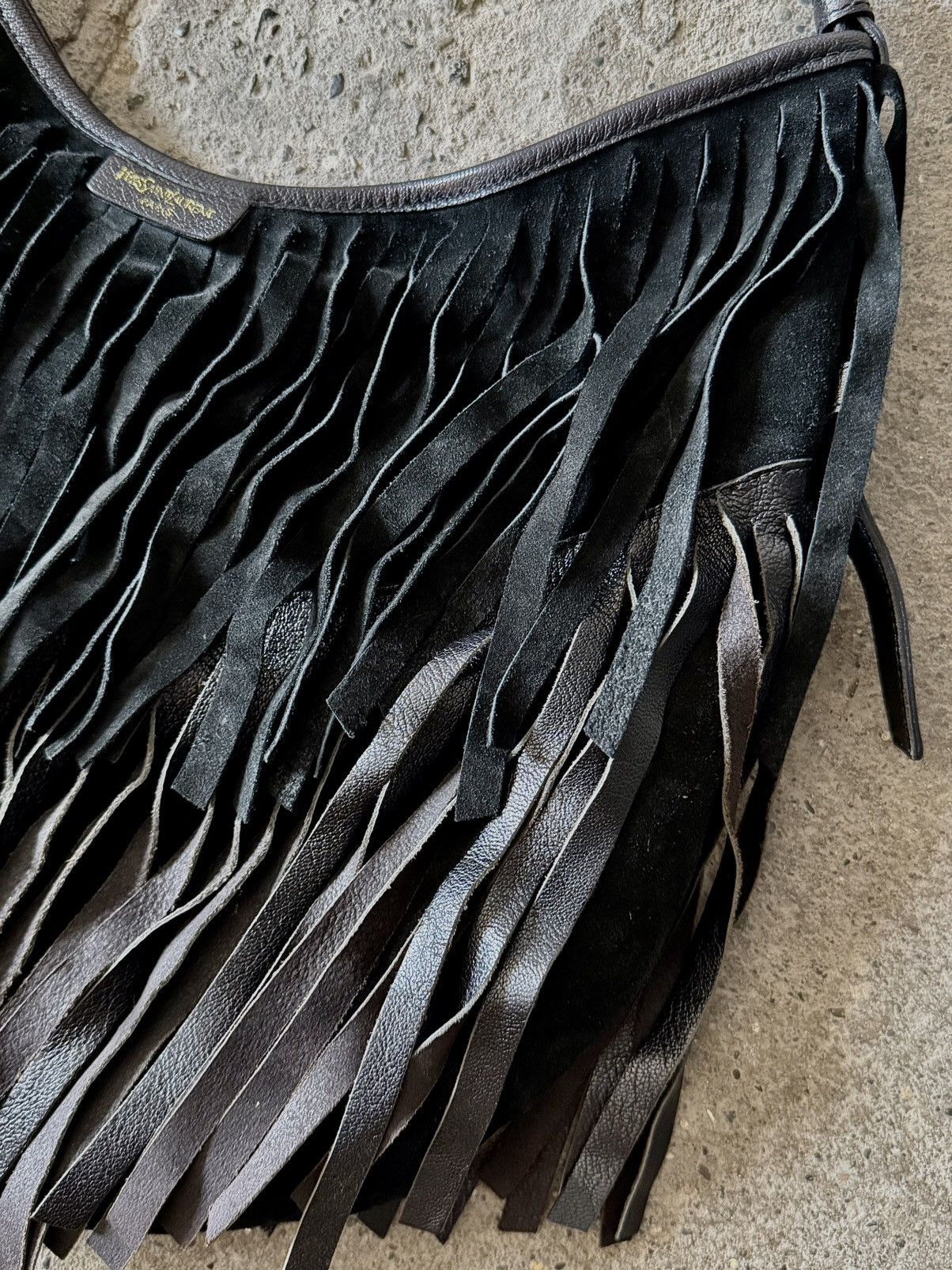 Yves Saint Laurent Archive Yves Saint Laurent - Tom Ford - 2002 Fringe Mombasa Size ONE SIZE - 14 Thumbnail