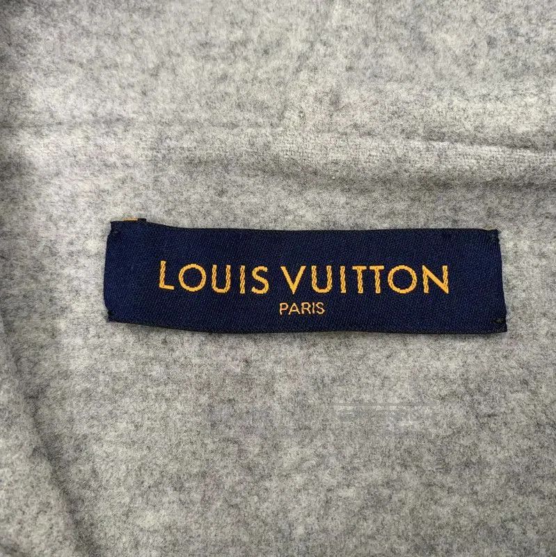 Louis Vuitton Louis Vuitton Gray Wool Hoodie for Men . Size US S / EU 44-46 / 1 - 7 Thumbnail