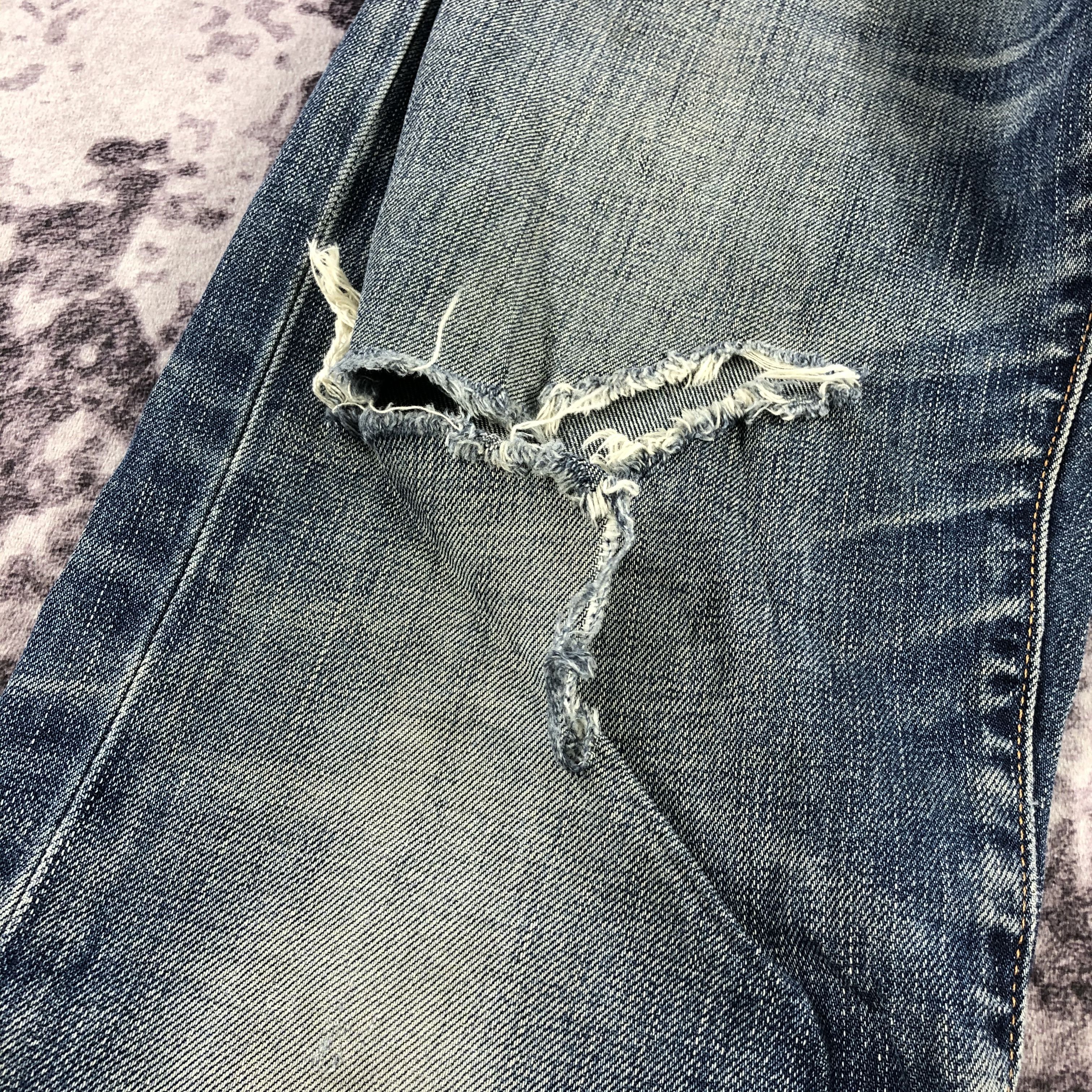 Levi's × Levi's Vintage Clothing × Vintage Vintage Ripped Levis 502 Jeans-JM2711 Size US 32 / EU 48 - 12 Thumbnail