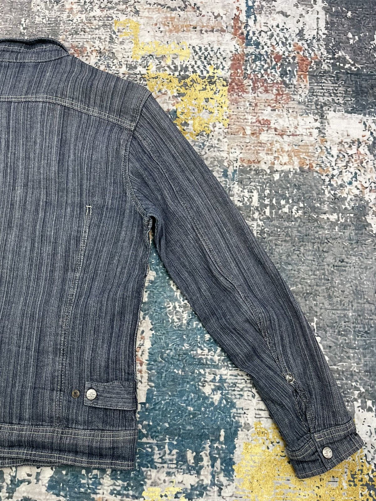 Japanese Brand Dogman Traditional Workwear Stretch Denim Jackets Size US S / EU 44-46 / 1 - 6 Thumbnail