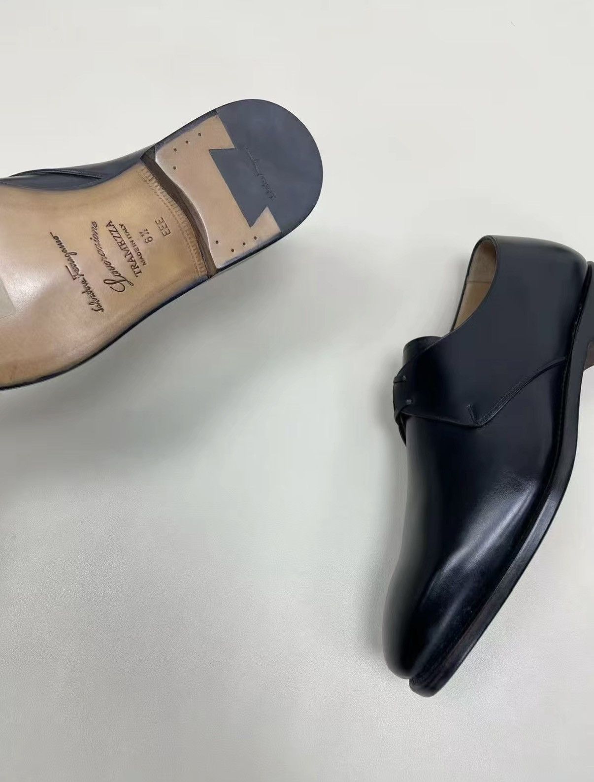 Salvatore Ferragamo Ferragamo Leather Sole Casual Leather Shoes J30 Size US 6.5 / EU 39-40 - 5 Thumbnail