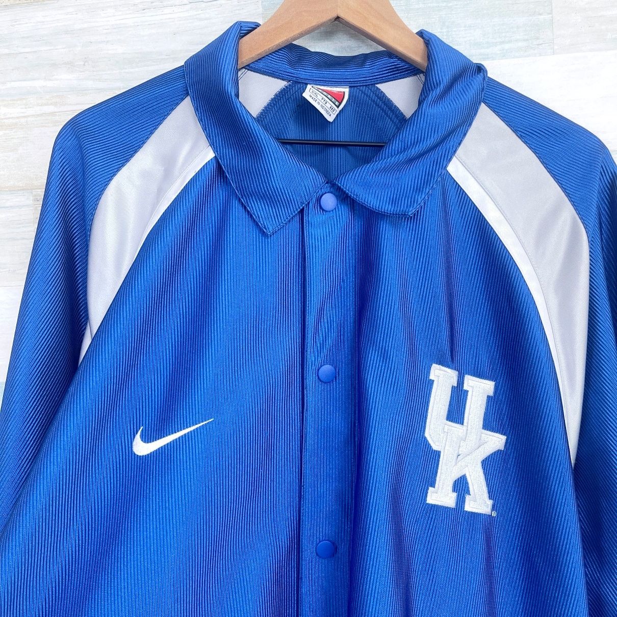 Nike Kentucky Wildcats Nike Basketball Warm Up Jacket Mens XXL Size US XXL / EU 58 / 5 - 2 Thumbnail
