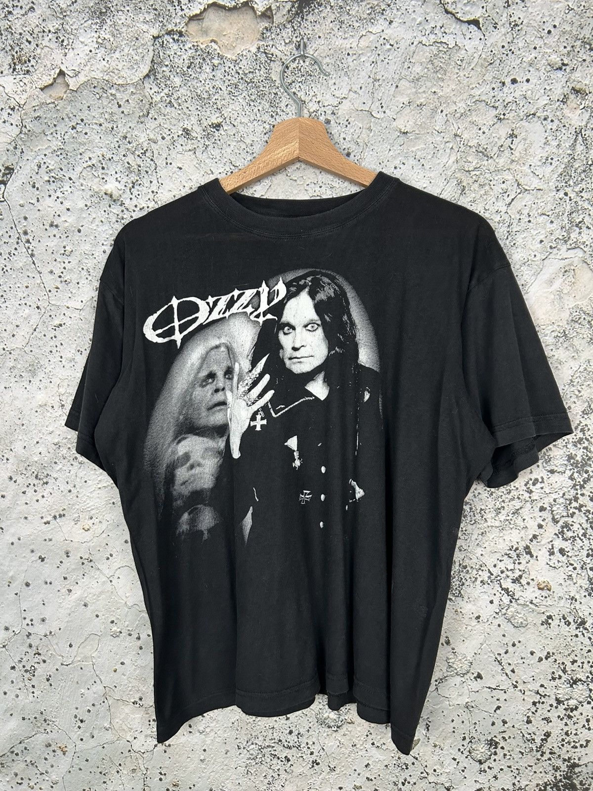 Band Tees Vintage Ozzy Osbourne 90s Avant Garde Archive Rock Band Tee Size US M / EU 48-50 / 2 - 1 Thumbnail