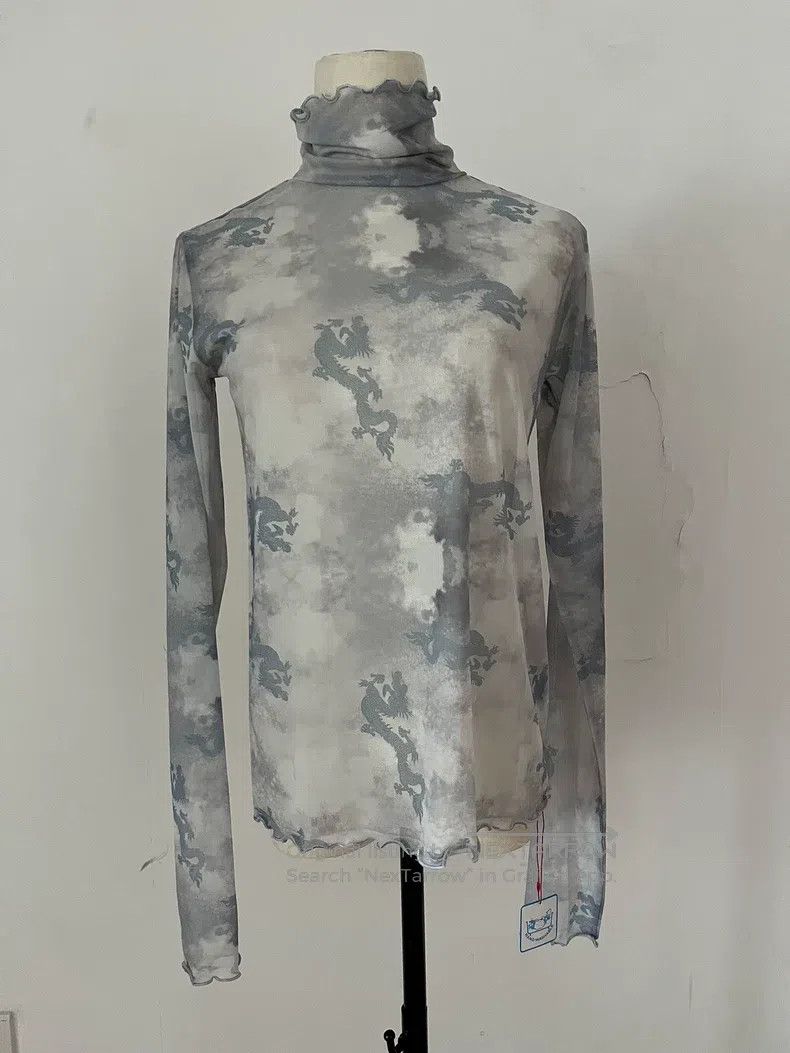 Vivienne Tam vivienne tam Dragon print tulle blouse Size XS / US 0-2 / IT 36-38 - 1 Thumbnail
