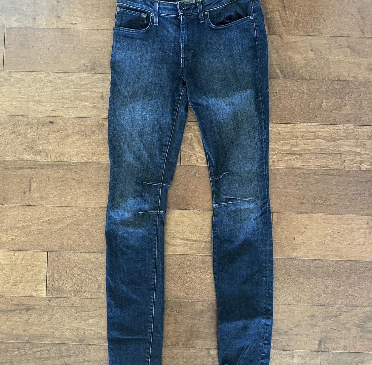 Helmut Lang Dark blue helmut lang jeans Size US 30 / EU 46 - 1 Thumbnail