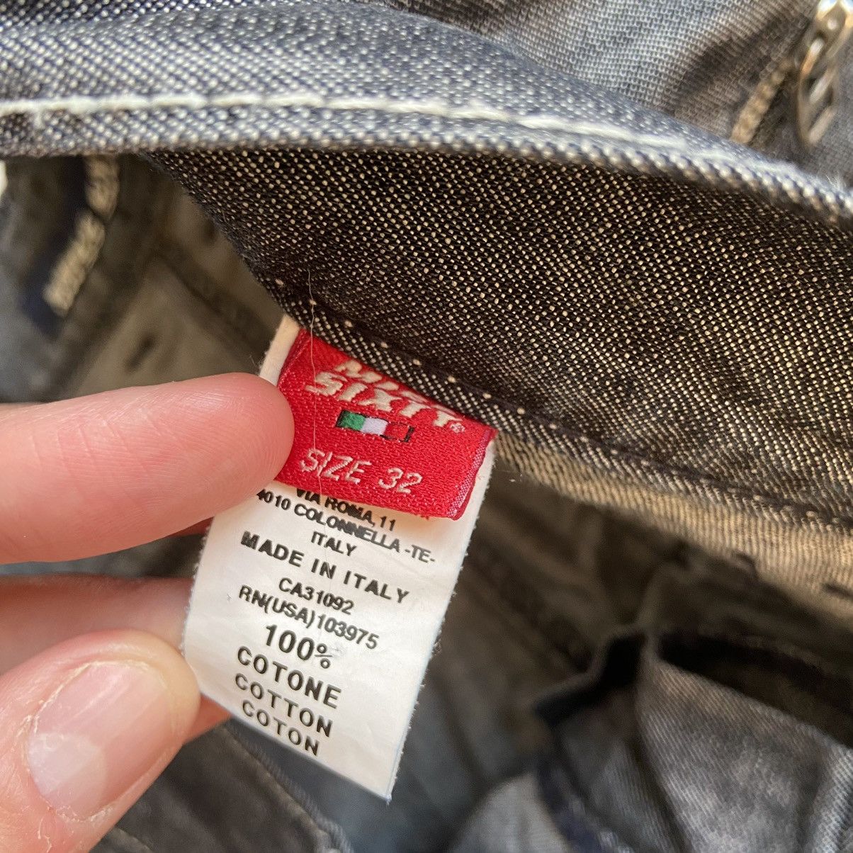 Miss Sixty 📌 Crazy Miss Sixty Vintage Y2K Denim Shorts Size 32" / US 10 / IT 46 - 8 Thumbnail